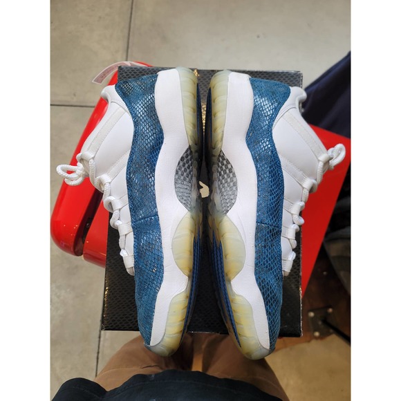 jordan 11 low blue snake size 12 - Picture 9 of 10